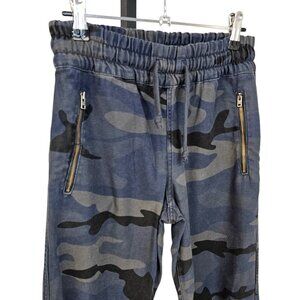 Aritzia Camouflage Track Pants - Black and Gray